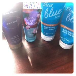 Assorted Bath and Body Works $ VS Lotions